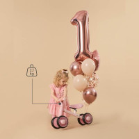 Каталка-біговел Kinderkraft Cutie Flash Beige (KRCUFL00BEG0000)