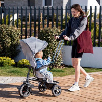 Триколісний велосипед Kinderkraft Freeway 2 Grey (KRFRWA02GRY0000)