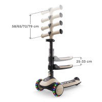 Самокат Kinderkraft Halley 2 Stone White (KRHALL02WHT0000)