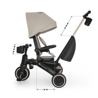 Триколісний велосипед Kinderkraft Jazz 3 Beige (KRJAZZ03BEG0000)