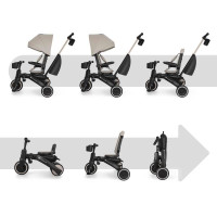 Триколісний велосипед Kinderkraft Jazz 3 Beige (KRJAZZ03BEG0000)