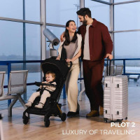Прогулянкова коляска Kinderkraft Pilot 2 Midnight Black (SPILO02BLK0000)