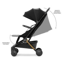 Прогулянкова коляска Kinderkraft Pilot 2 Midnight Black (SPILO02BLK0000)