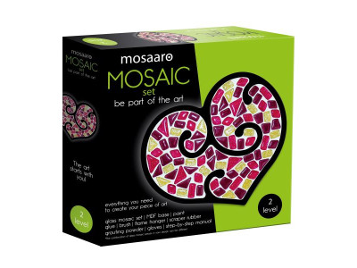 Набір для скляної мозаїки Mosaaro Серце (MA2005)