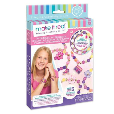 Make it Real: Набір для створення шарм-браслетів "Кольорове диво" (MR1217) Make it Real: Набір для створення шарм-браслетів "Кольорове диво" (MR1217)