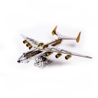 Колекційна модель-конструктор Metal Time Ukrainian Dream Exclusive Edition Ан-225 Мрія механічна двокольорова (MT001EE) Колекційна модель-конструктор Metal Time Ukrainian Dream Exclusive Edition Ан-225 Мрія механічна двокольорова (MT001EE)