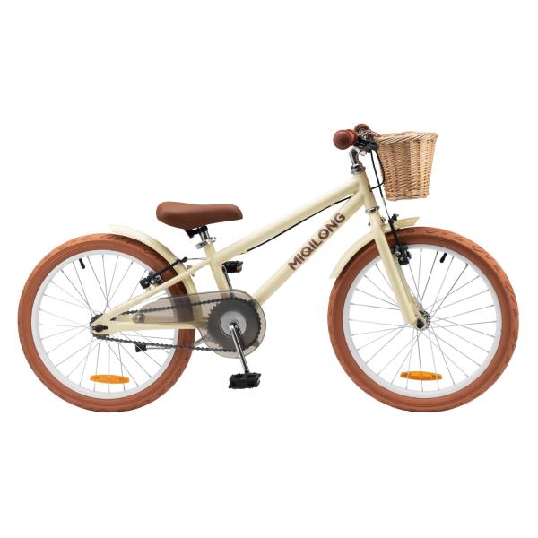 Дитячий велосипед Miqilong RM 20" бежевий (RBB-RM20-BEIGE)