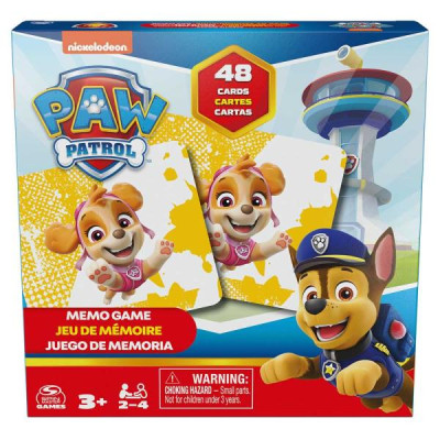 Настільна гра Spin Master Меморі Цуценячий патруль 48 карток (SM98400/6066852)