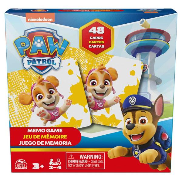 Настільна гра Spin Master Меморі Цуценячий патруль 48 карток (SM98400/6066852) Настільна гра Spin Master Меморі Цуценячий патруль 48 карток (SM98400/6066852)
