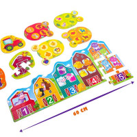 Розвивальний набір Vladi Toys 3 в 1 Ферма (VT2901-03)