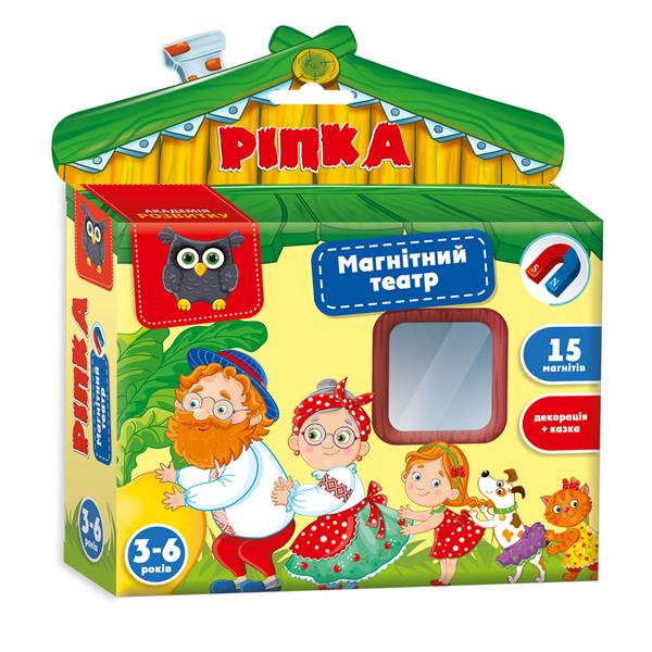 Магнітний театр Vladi Toys Ріпка (VT3206-29) Магнітний театр Vladi Toys Ріпка (VT3206-29)