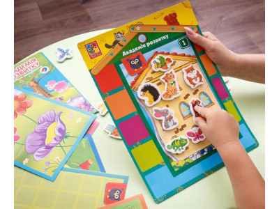 Навчальний набір Vladi Toys Властивості та ознаки з магнітною дошкою (VT5412-03)