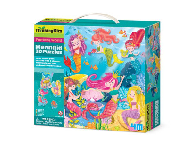 Пазл з фігурками 4M Русалоньки (00-04719)