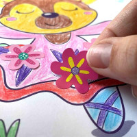 Розмальовка Ses Creative 3 в 1 Чарівний світ 13 стор. (00117S)