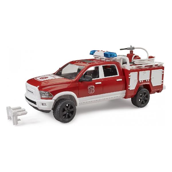 Модель Bruder Пожежна машина RAM 2500 світло, звуки 1:16 (02544)
