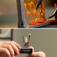 Конструктор LEGO Icons Володар перснів Балроґ Книжковий куточок 1201 деталь (10367)