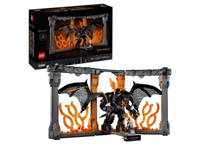 Конструктор LEGO Icons Володар перснів Балроґ Книжковий куточок 1201 деталь (10367)