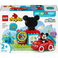 Конструктор LEGO DUPLO Disney Міккі Маус Клубний будинок і автомобіль 27 деталей (10454)