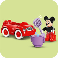 Конструктор LEGO DUPLO Disney Міккі Маус Клубний будинок і автомобіль 27 деталей (10454)