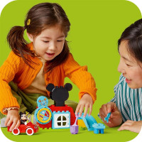Конструктор LEGO DUPLO Disney Міккі Маус Клубний будинок і автомобіль 27 деталей (10454)