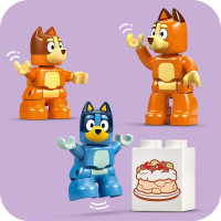 Конструктор LEGO DUPLO Bluey Родинний дім Блуї із грою на запам'ятовування 83 деталі (10459)