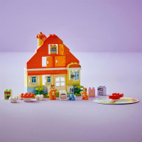 Конструктор LEGO DUPLO Bluey Родинний дім Блуї із грою на запам'ятовування 83 деталі (10459)