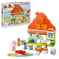 Конструктор LEGO DUPLO Bluey Родинний дім Блуї із грою на запам'ятовування 83 деталі (10459)