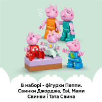 Конструктор LEGO® DUPLO® Пеппа Сімейний будинок 84 Деталі (10467)
