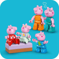 Конструктор LEGO® DUPLO® Пеппа Сімейний будинок 84 Деталі (10467)
