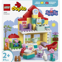 Конструктор LEGO® DUPLO® Пеппа Сімейний будинок 84 Деталі (10467)