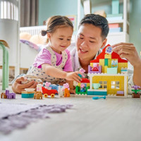 Конструктор LEGO® DUPLO® Пеппа Сімейний будинок 84 Деталі (10467)