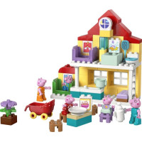 Конструктор LEGO® DUPLO® Пеппа Сімейний будинок 84 Деталі (10467)