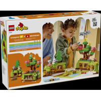 Конструктор LEGO® DUPLO® Ліс відкриттів із дикими тваринами, 131 деталь (10480)