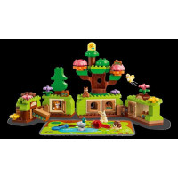 Конструктор LEGO® DUPLO® Ліс відкриттів із дикими тваринами, 131 деталь (10480)