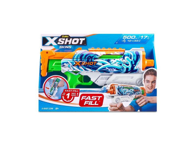 Водний бластер X-Shot Fast Fill Skins Hyperload Waves (11854A)
