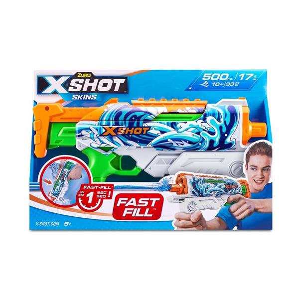 Водний бластер X-Shot Fast Fill Skins Hyperload Waves (11854A) Водний бластер X-Shot Fast Fill Skins Hyperload Waves (11854A)