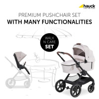 Універсальна коляска 2 в 1 Hauck Walk N Care бежевий (16546-1)