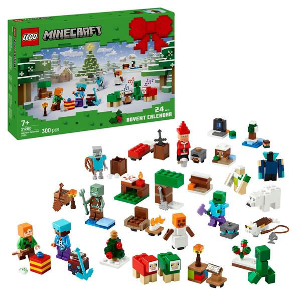 Конструктор LEGO Minecraft Адвент календар 2025 (21280)