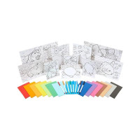 Набір для стікерної мозаїки Crayola Kits Deluxe Красиві тваринки (256473.006) Набір для стікерної мозаїки Crayola Kits Deluxe Красиві тваринки (256473.006)