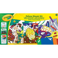 Набір для стікерної мозаїки Crayola Kits Deluxe Красиві тваринки (256473.006) Набір для стікерної мозаїки Crayola Kits Deluxe Красиві тваринки (256473.006)