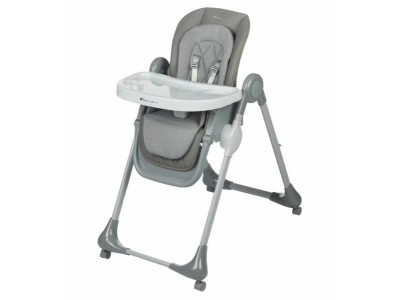 Стільчик для годування Bebe Confort Olea сірий з білим(2792077210)