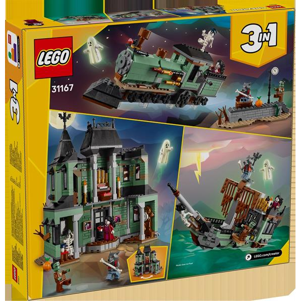 Конструктор LEGO Creator Маєток із привидами (31167)
