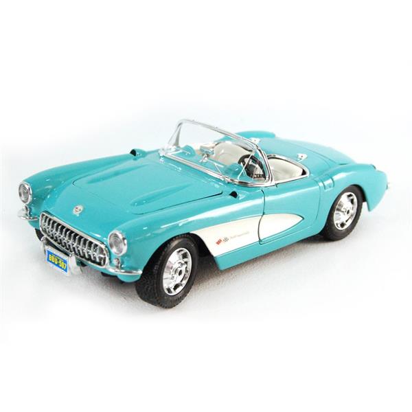 Автомодель Maisto 1957 Chevrolet Corvette 1:24 блакитний (31275 lt. blue) Автомодель Maisto 1957 Chevrolet Corvette 1:24 блакитний (31275 lt. blue)