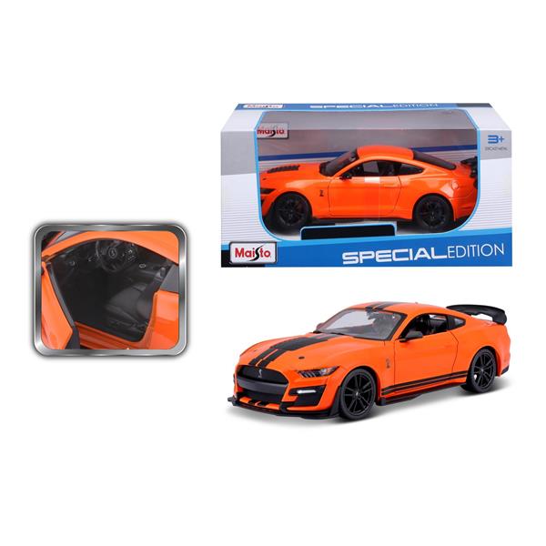 Автомодель Maisto 2020 Ford Mustang Shelby GT500 1:24 помаранчевий (31532 orange)
