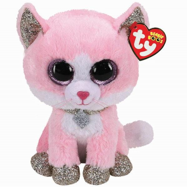 М'яка іграшка TY Beanie Boos Кішка Фіона 25 см (36489) М'яка іграшка TY Beanie Boos Кішка Фіона 25 см (36489)