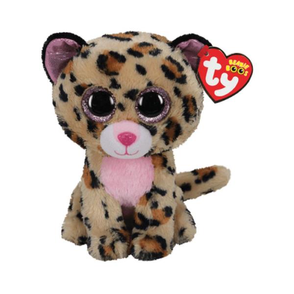 М'яка іграшка TY Beanie Boos Леопард Лівві 25 см (36490) М'яка іграшка TY Beanie Boos Леопард Лівві 25 см (36490)