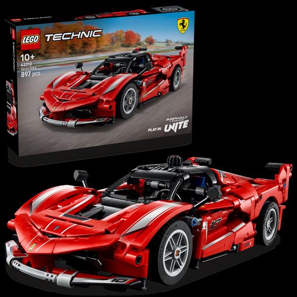 Конструктор LEGO Technic Ferrari FXX K 897 деталей (42212)