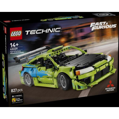 Конструктор LEGO® Technic Форсаж Автомобіль Mitsubishi Eclipse, 827 деталі (42229) Конструктор LEGO® Technic Форсаж Автомобіль Mitsubishi Eclipse, 827 деталі (42229)