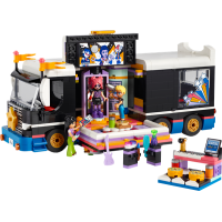 Конструктор LEGO Friends Автобус для музичного туру попзірки 845 деталей (42619)