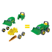Конструктор John Deere Kids Трактор із ковшем і причепом (47209)